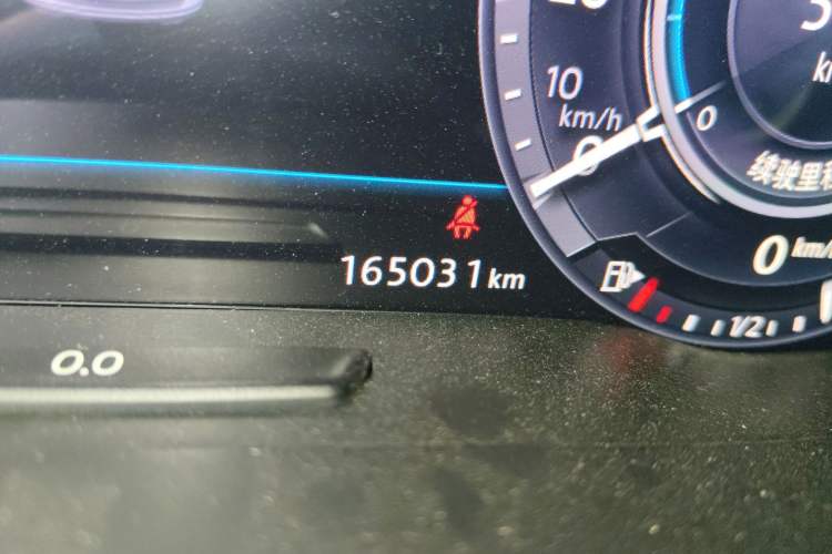 Used Volkswagen Teramont 2017 530 V6 Four-Wheel Drive Flagship Edition Odometer Close Up
