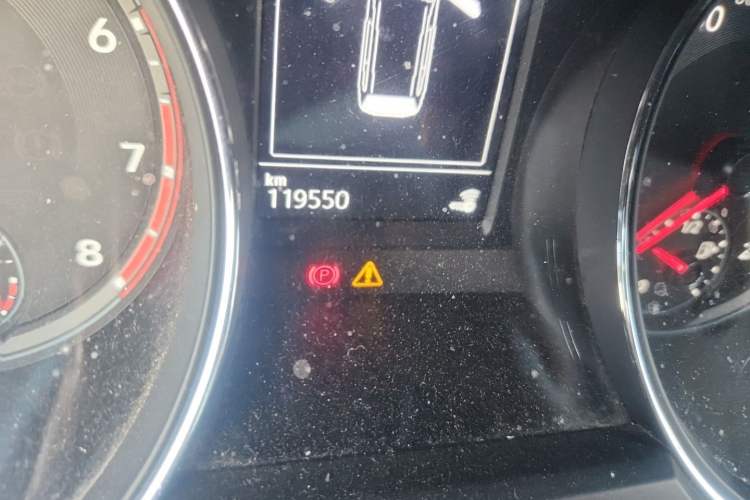 Used Volkswagen Teramont 2017 380TSI Four-Wheel Drive Luxury Edition Odometer Close Up