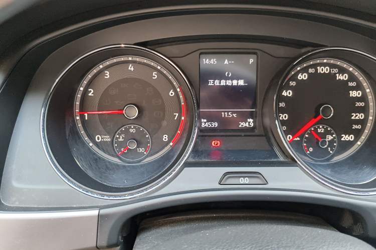 Used Volkswagen Teramont 2017 380TSI Four-Wheel Drive Luxury Edition Odometer Close Up