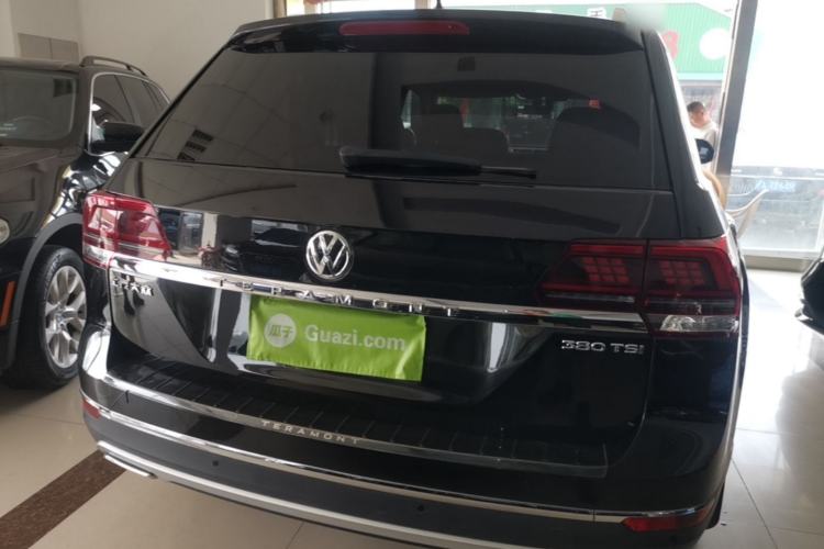 Used Volkswagen Teramont 2017 380TSI Four-Wheel Drive Luxury Edition Rear