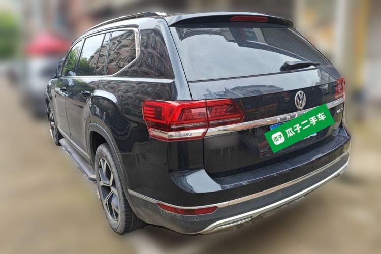 Used Volkswagen Teramont 2017 380TSI Four-Wheel Drive Luxury Edition Rear Left 45 Deg