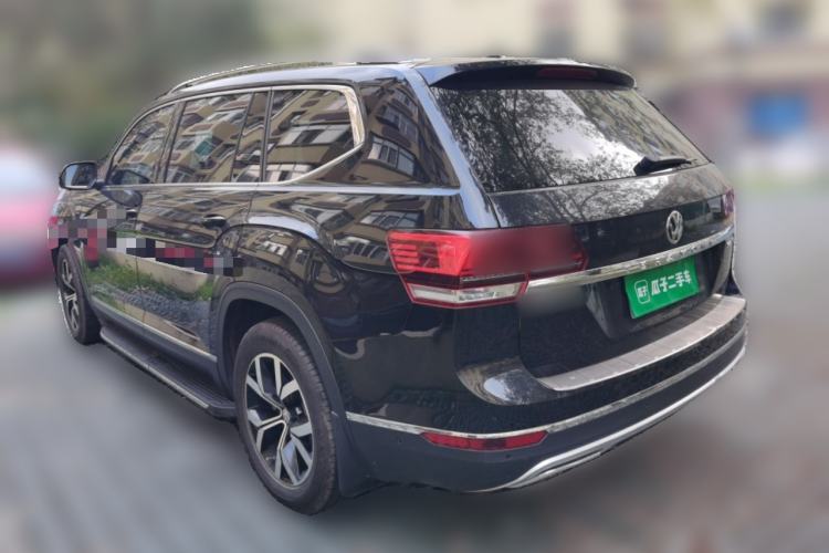 Used Volkswagen Teramont 2017 380TSI Four-Wheel Drive Luxury Edition Rear Left 45 Deg