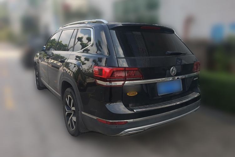 Used Volkswagen Teramont 2017 530 V6 Four-Wheel Drive Luxury Edition Rear Left 45 Deg