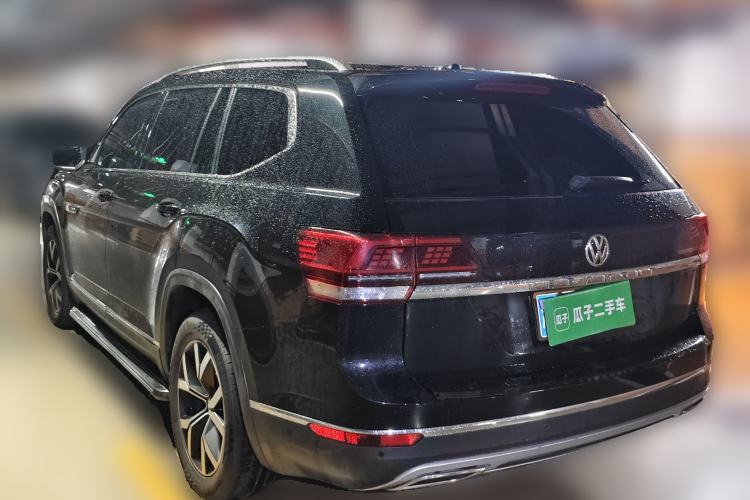 Used Volkswagen Teramont 2017 530 V6 Four-Wheel Drive Luxury Edition Rear Left 45 Deg