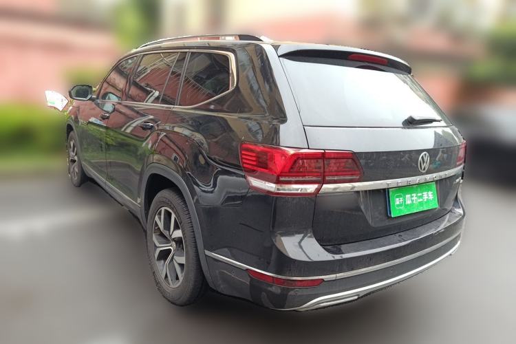 Used Volkswagen Teramont 2017 380TSI Four-Wheel Drive Luxury Edition Rear Left 45 Deg