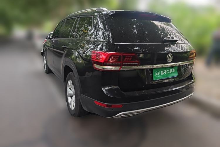 Used Volkswagen Teramont 2017 380TSI Four-Wheel Drive Comfort Edition Rear Left 45 Deg