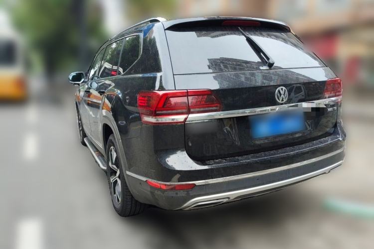 Used Volkswagen Teramont 2017 380TSI Four-Wheel Drive Luxury Edition Rear Left 45 Deg