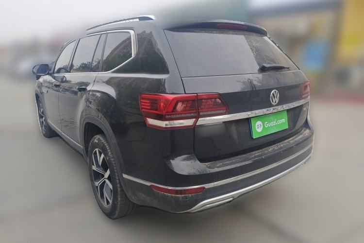 Used Volkswagen Teramont 2017 380TSI Four-Wheel Drive Luxury Edition Rear Left 45 Deg