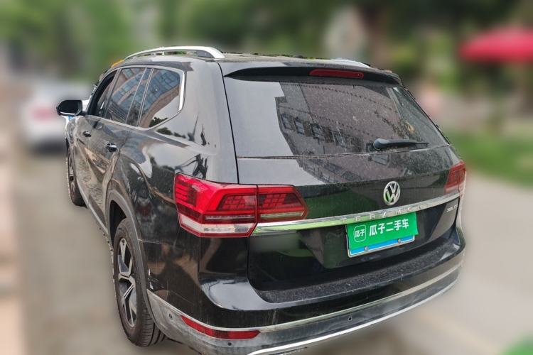 Used Volkswagen Teramont 2017 380TSI Four-Wheel Drive Luxury Edition Rear Left 45 Deg