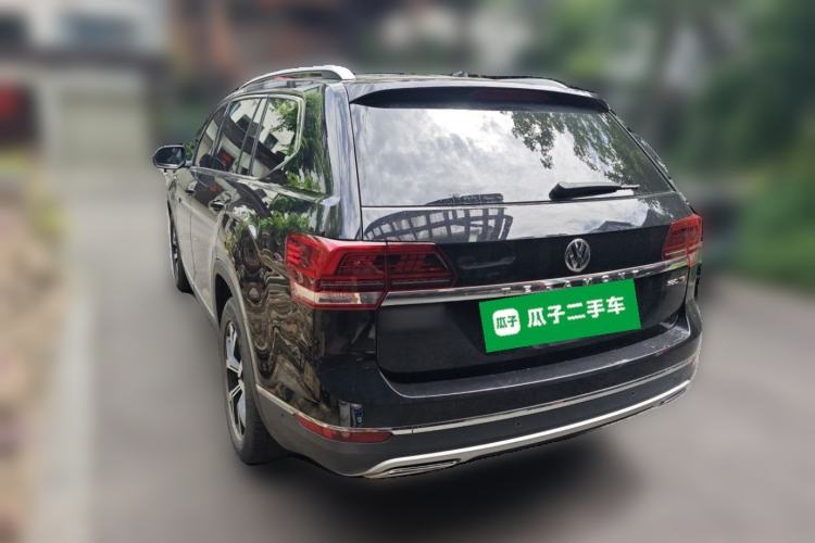 Used Volkswagen Teramont 2017 380TSI Four-Wheel Drive Luxury Edition Rear Left 45 Deg