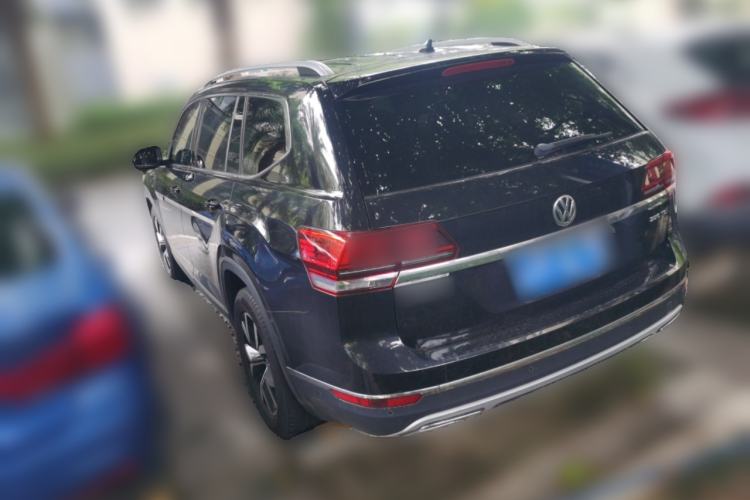 Used Volkswagen Teramont 2017 380TSI Four-Wheel Drive Luxury Edition Rear Left 45 Deg