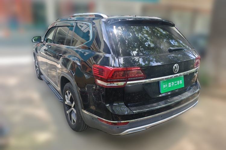 Used Volkswagen Teramont 2017 380TSI Four-Wheel Drive Luxury Edition Rear Left 45 Deg