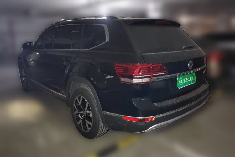 Used Volkswagen Teramont 2017 380TSI Four-Wheel Drive Luxury Edition Rear Left 45 Deg