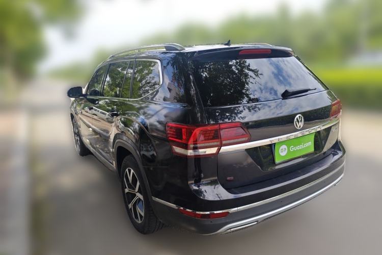 Used Volkswagen Teramont 2017 380TSI Four-Wheel Drive Luxury Edition Rear Left 45 Deg