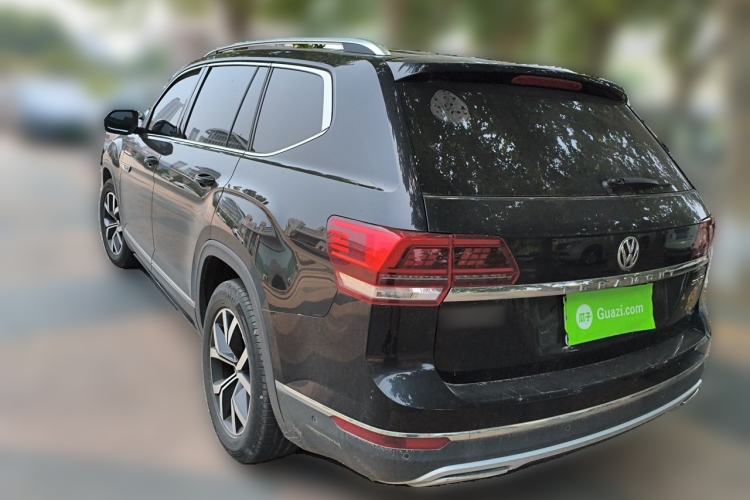 Used Volkswagen Teramont 2017 380TSI Four-Wheel Drive Luxury Edition Rear Left 45 Deg
