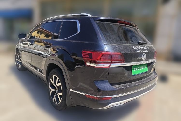 Used Volkswagen Teramont 2017 380TSI Four-Wheel Drive Luxury Edition Rear Left 45 Deg