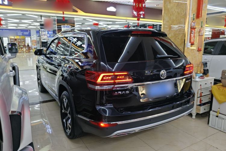 Used Volkswagen Teramont 2017 380TSI Four-Wheel Drive Luxury Edition Rear Left 45 Deg