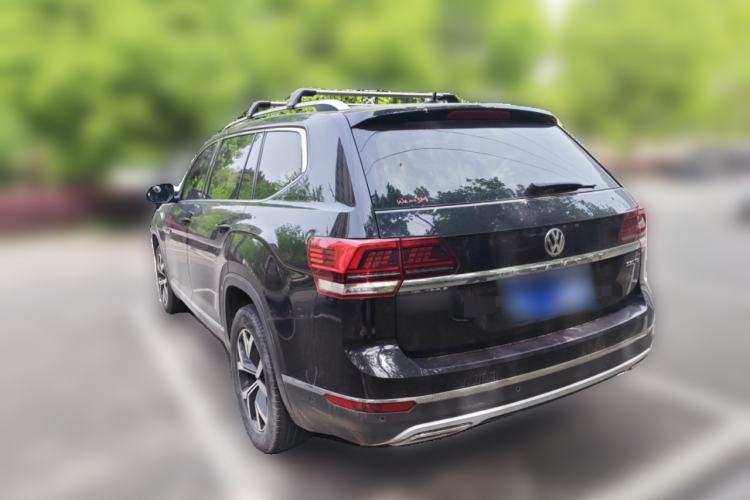 Used Volkswagen Teramont 2017 330TSI Two-Wheel-Drive Luxury Edition Rear Left 45 Deg