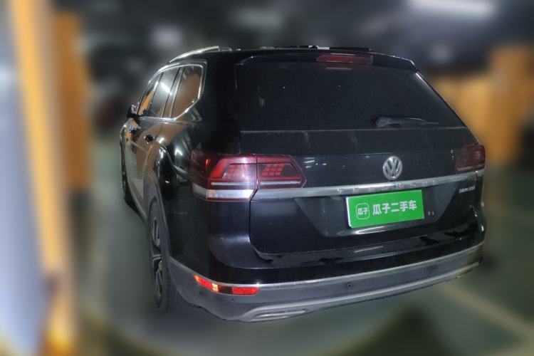 Used Volkswagen Teramont 2017 380TSI Four-Wheel Drive Luxury Edition Rear Left 45 Deg