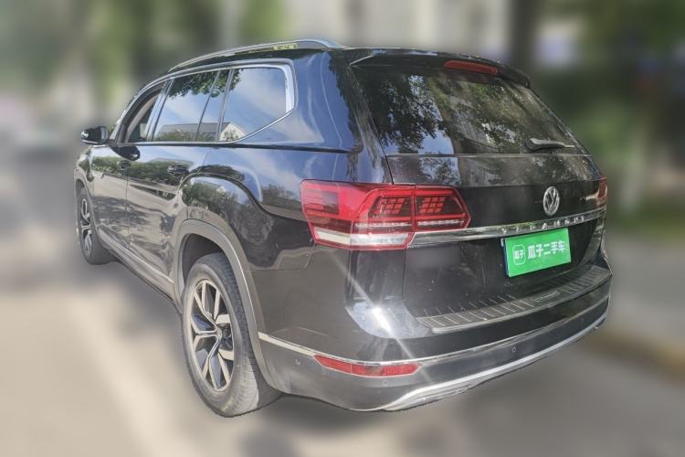 Used Volkswagen Teramont 2017 380TSI Four-Wheel Drive Luxury Edition Rear Left 45 Deg