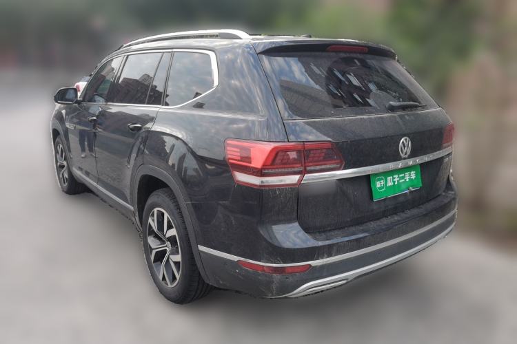Used Volkswagen Teramont 2017 380TSI Four-Wheel Drive Luxury Edition Rear Left 45 Deg