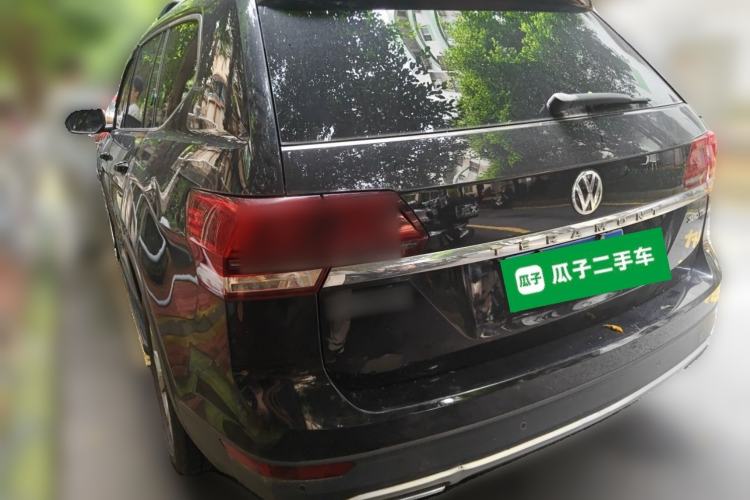 Used Volkswagen Teramont 2017 380TSI Four-Wheel Drive Comfort Edition Rear Left 45 Deg