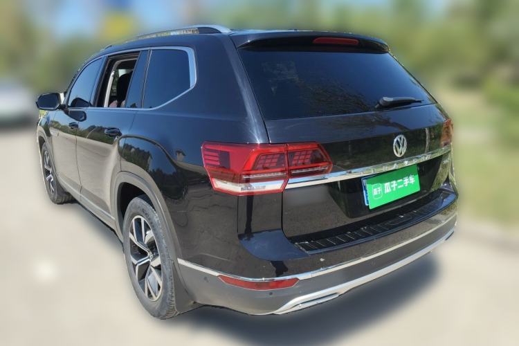 Used Volkswagen Teramont 2017 380TSI Four-Wheel Drive Luxury Edition Rear Left 45 Deg
