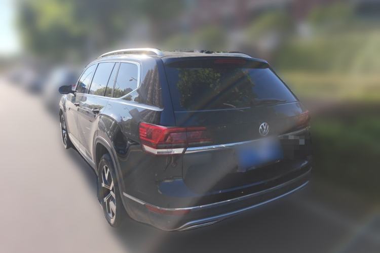 Used Volkswagen Teramont 2017 380TSI Four-Wheel Drive Luxury Edition Rear Left 45 Deg