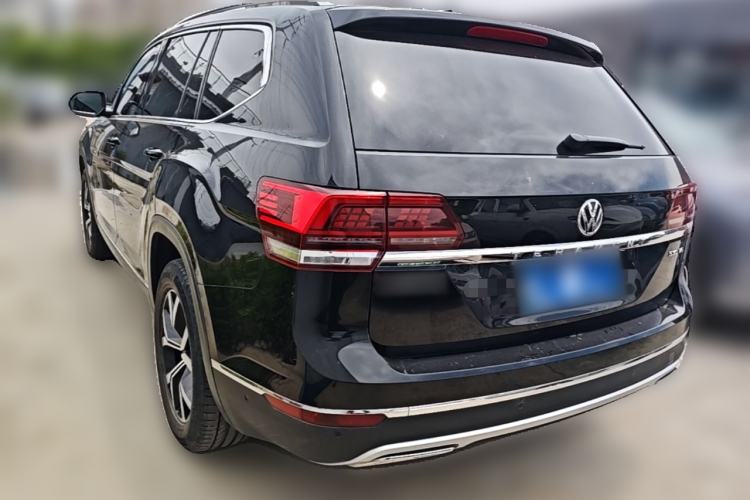 Used Volkswagen Teramont 2017 530 V6 Four-Wheel Drive Luxury Edition Rear Left 45 Deg