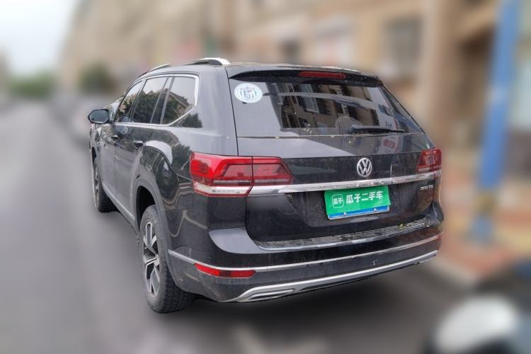 Used Volkswagen Teramont 2017 380TSI Four-Wheel Drive Luxury Edition Rear Left 45 Deg