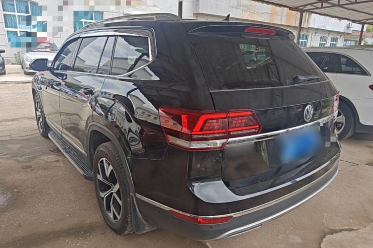 Used Volkswagen Teramont 2017 380TSI Four-Wheel Drive Luxury Edition Rear Left 45 Deg