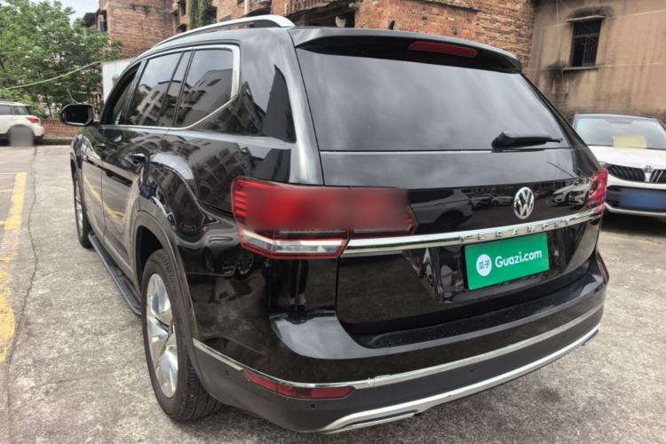 Used Volkswagen Teramont 2017 530 V6 Four-Wheel Drive Flagship Edition Rear Left 45 Deg