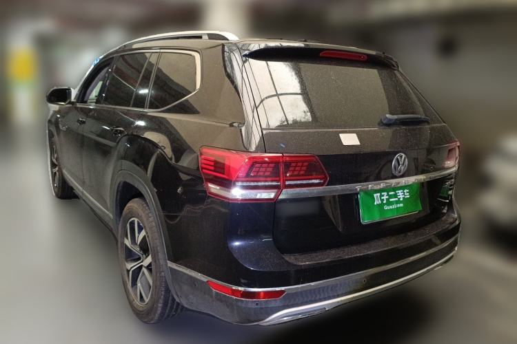 Used Volkswagen Teramont 2017 380TSI Four-Wheel Drive Luxury Edition Rear Left 45 Deg