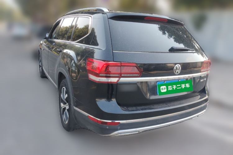 Used Volkswagen Teramont 2017 380TSI Four-Wheel Drive Luxury Edition Rear Left 45 Deg