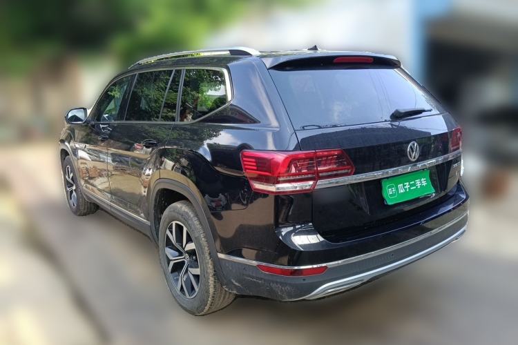 Used Volkswagen Teramont 2017 330TSI Two-Wheel-Drive Luxury Edition Rear Left 45 Deg