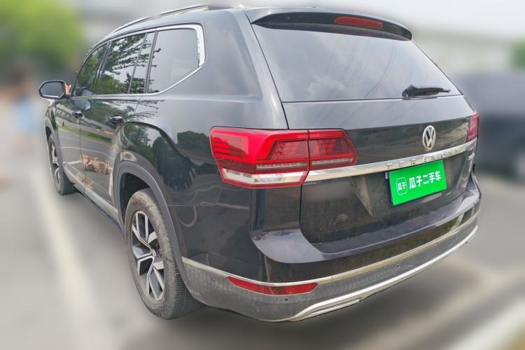 Used Volkswagen Teramont 2017 330TSI Two-Wheel-Drive Luxury Edition Rear Left 45 Deg