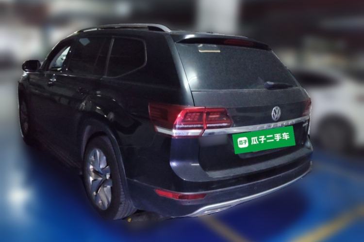 Used Volkswagen Teramont 2017 380TSI Four-Wheel Drive Comfort Edition Rear Left 45 Deg