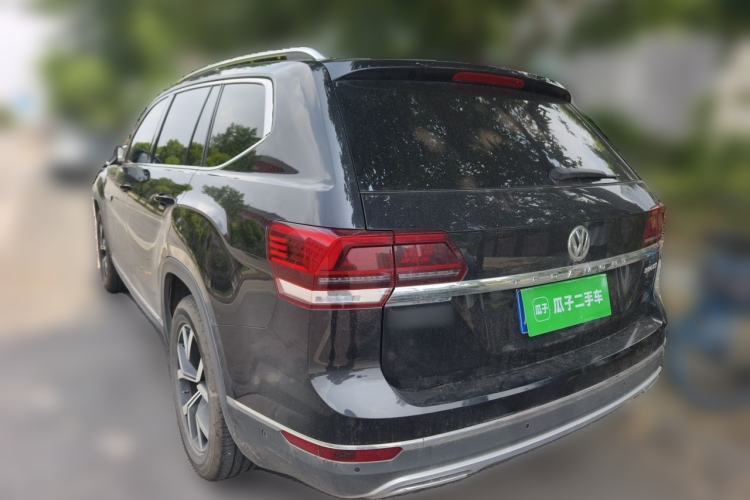 Used Volkswagen Teramont 2017 380TSI Four-Wheel Drive Luxury Edition Rear Left 45 Deg