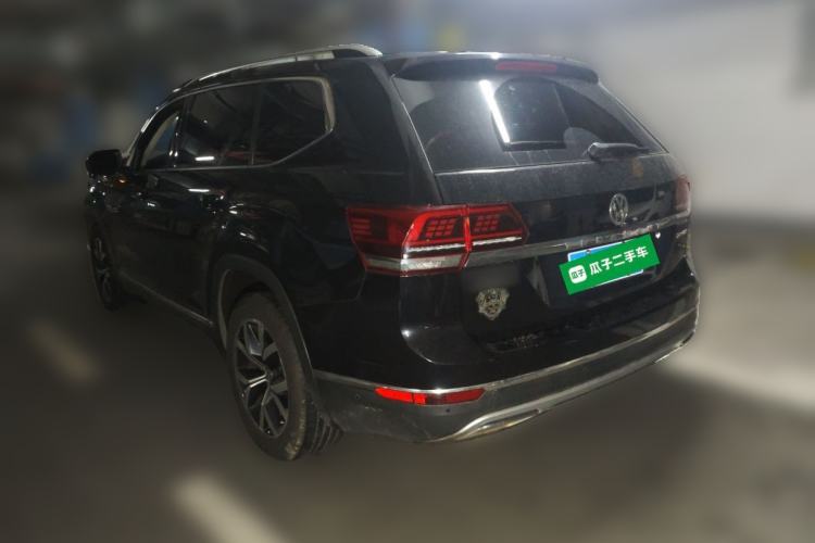 Used Volkswagen Teramont 2017 380TSI Four-Wheel Drive Luxury Edition Rear Left 45 Deg
