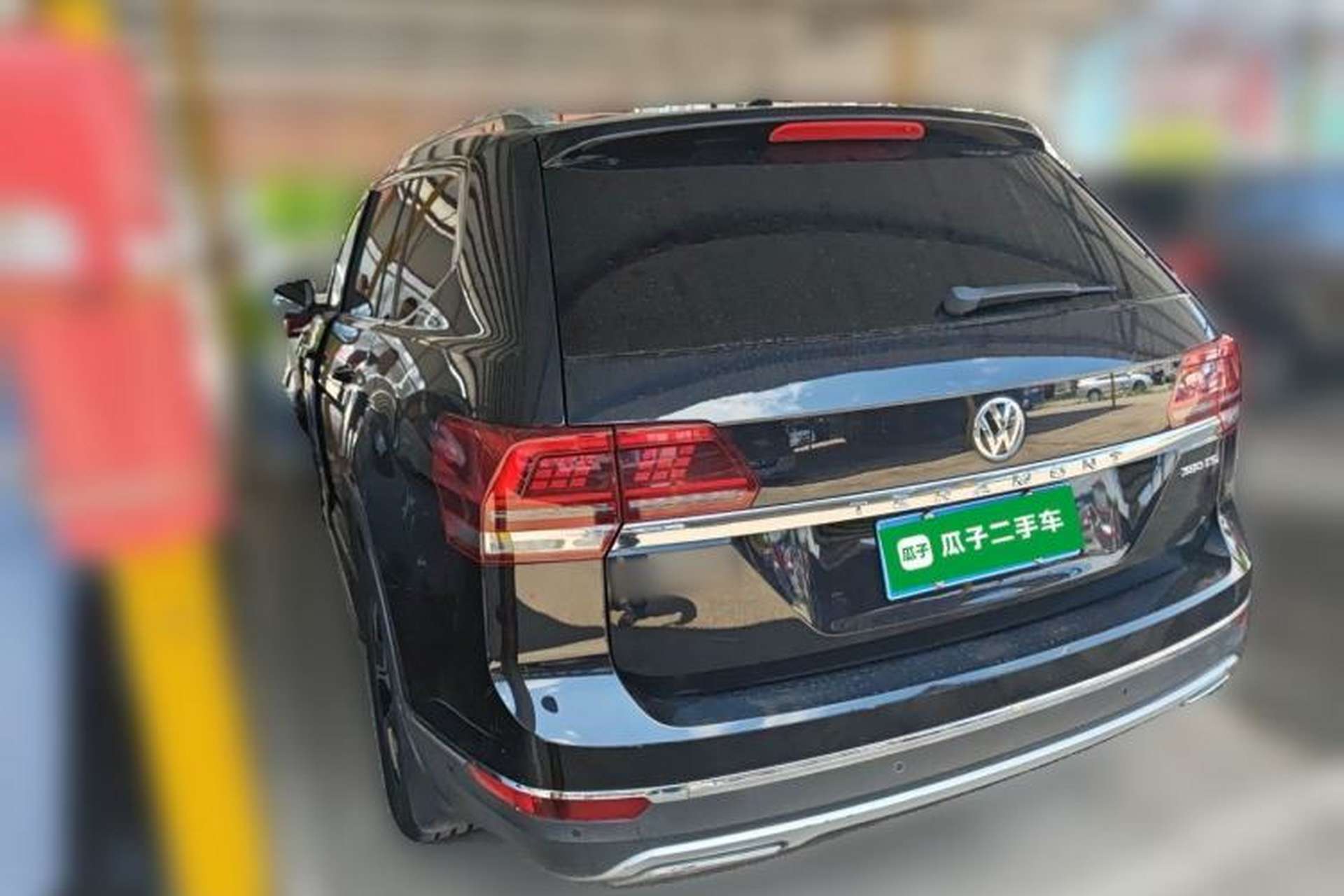Used Volkswagen Teramont 2017 380TSI Four-Wheel Drive Luxury Edition Rear Left 45 Deg