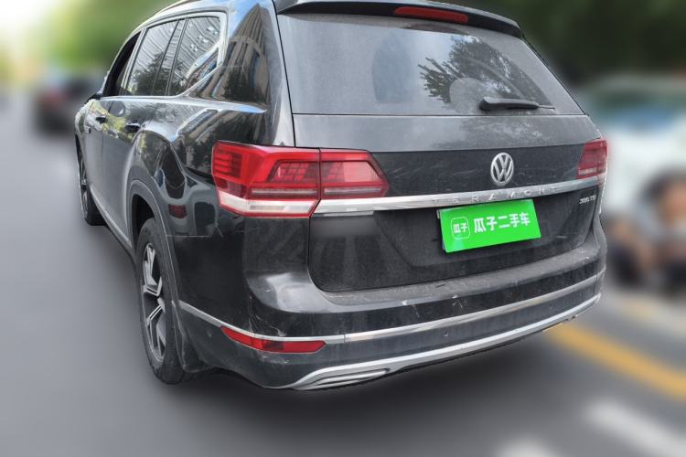 Used Volkswagen Teramont 2017 380TSI Four-Wheel Drive Luxury Edition Rear Left 45 Deg