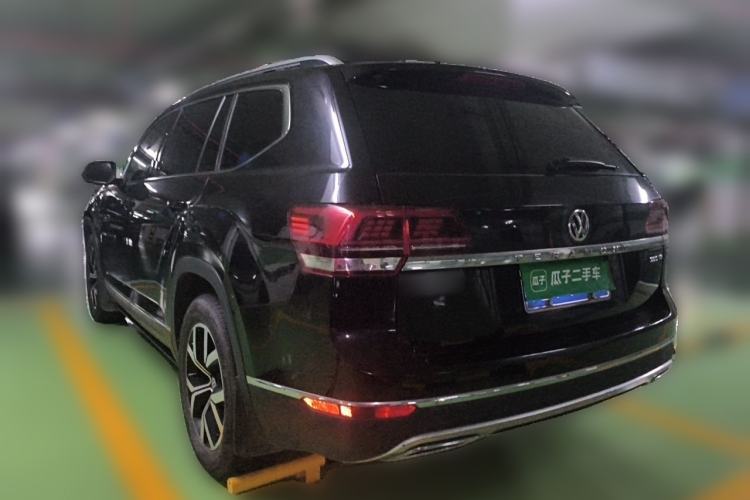 Used Volkswagen Teramont 2017 380TSI Four-Wheel Drive Luxury Edition Rear Left 45 Deg