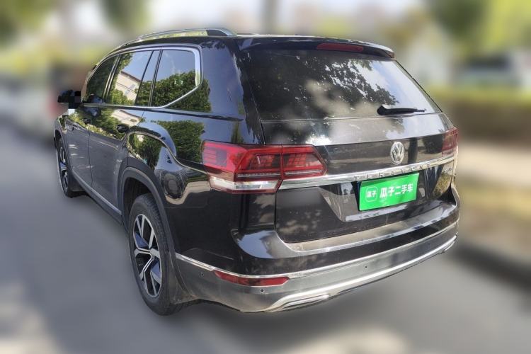 Used Volkswagen Teramont 2017 380TSI Four-Wheel Drive Luxury Edition Rear Left 45 Deg