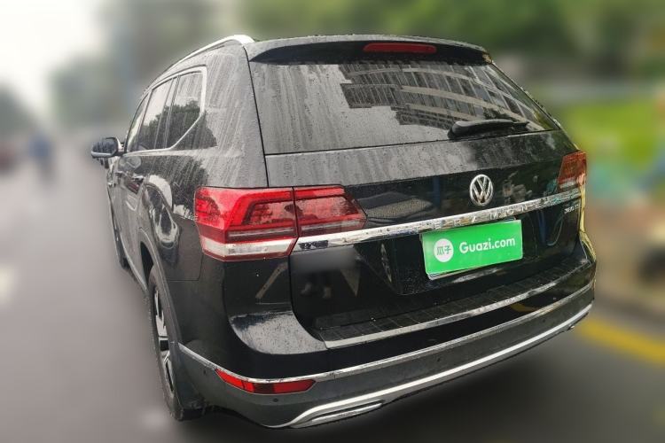 Used Volkswagen Teramont 2017 380TSI Four-Wheel Drive Luxury Edition Rear Left 45 Deg