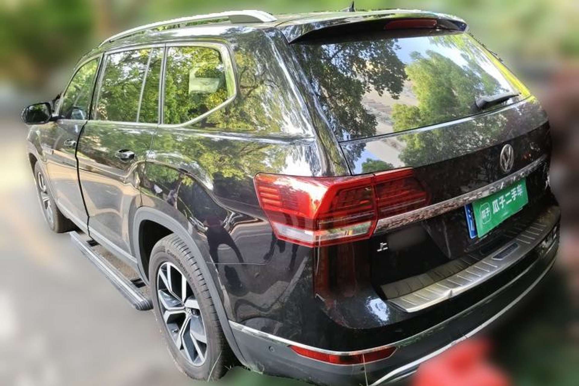 Used Volkswagen Teramont 2017 380TSI Four-Wheel Drive Luxury Edition Rear Left 45 Deg
