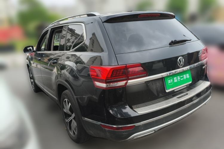 Used Volkswagen Teramont 2017 380TSI Four-Wheel Drive Luxury Edition Rear Left 45 Deg