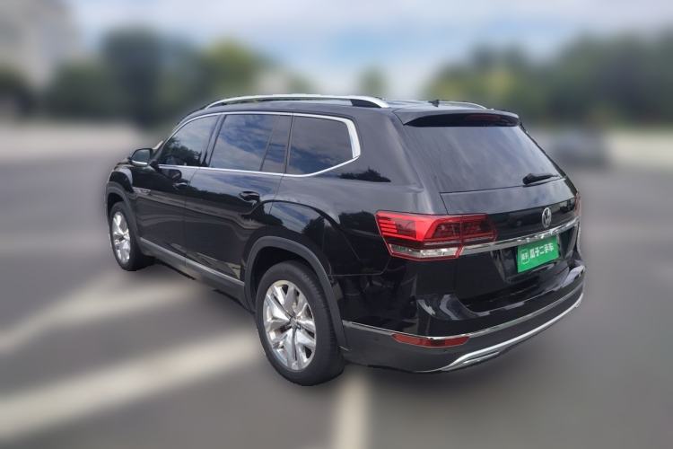 Used Volkswagen Teramont 2017 380TSI Four-Wheel Drive Flagship Edition Rear Left 45 Deg
