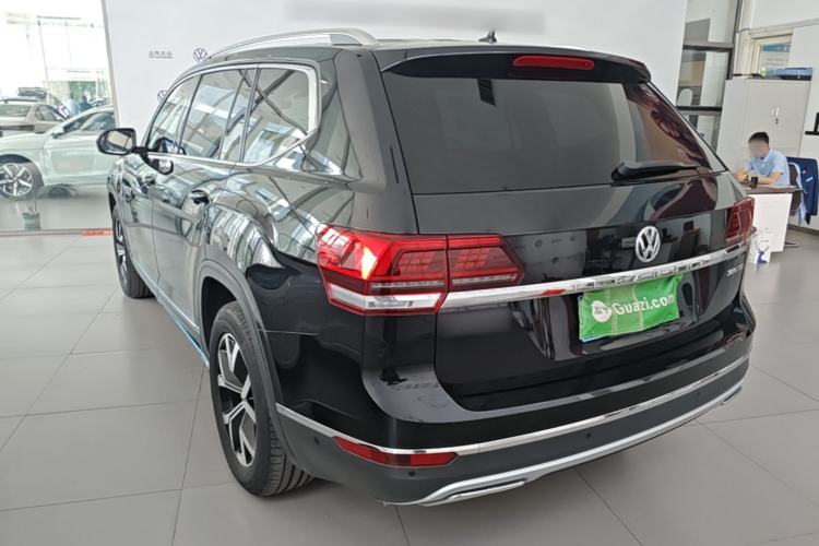 Used Volkswagen Teramont 2017 380TSI Four-Wheel Drive Luxury Edition Rear Left 45 Deg