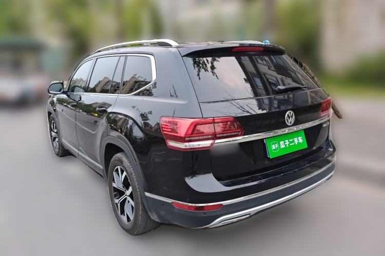 Used Volkswagen Teramont 2017 380TSI Four-Wheel Drive Luxury Edition Rear Left 45 Deg