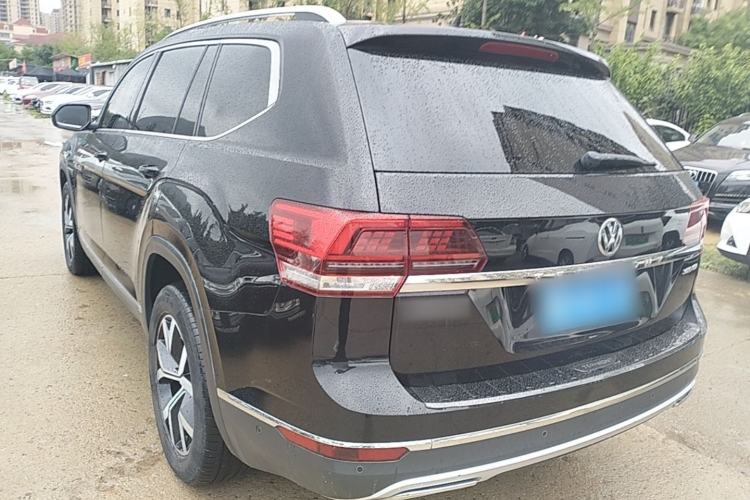 Used Volkswagen Teramont 2017 380TSI Four-Wheel Drive Luxury Edition Rear Left 45 Deg